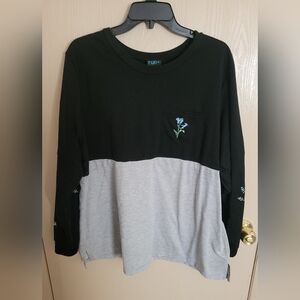 Rue21 Colorblock Wildflower Sweatshirt Size 2xl